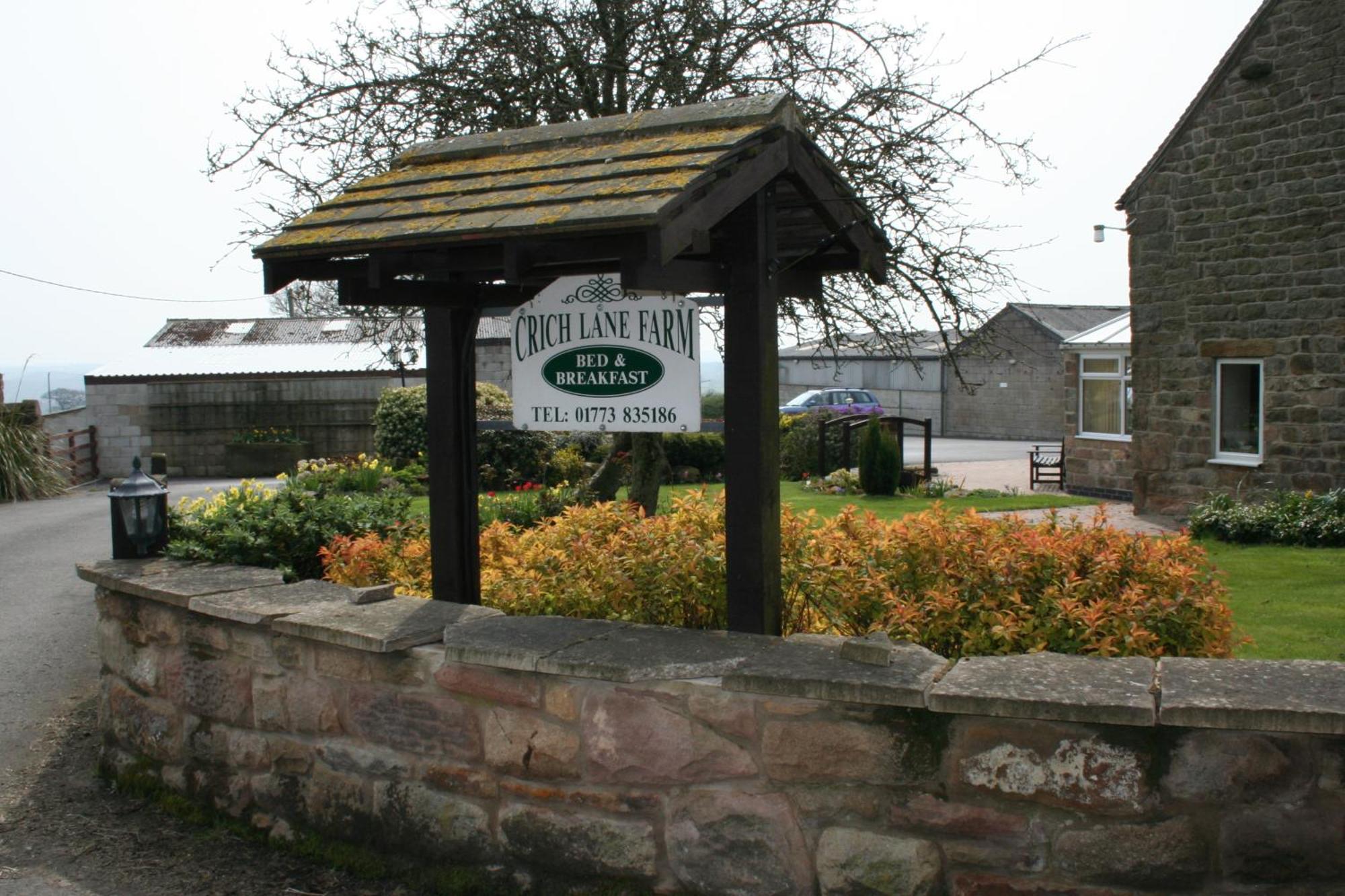 Crich Lane Farm Bed and Breakfast Alfreton Εξωτερικό φωτογραφία